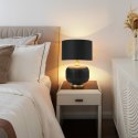 Light Prestige Lampa stołowa Tamiza 48 cm czarna 1xE27