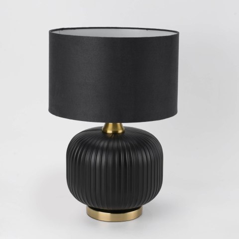 Light Prestige Lampa stołowa Tamiza 48 cm czarna 1xE27