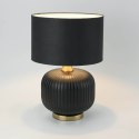 Light Prestige Lampa stołowa Tamiza 48 cm czarna 1xE27