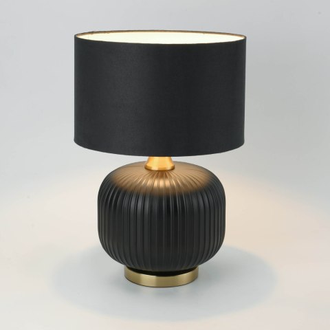 Light Prestige Lampa stołowa Tamiza 48 cm czarna 1xE27