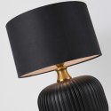 Light Prestige Lampa stołowa Tamiza 48 cm czarna 1xE27