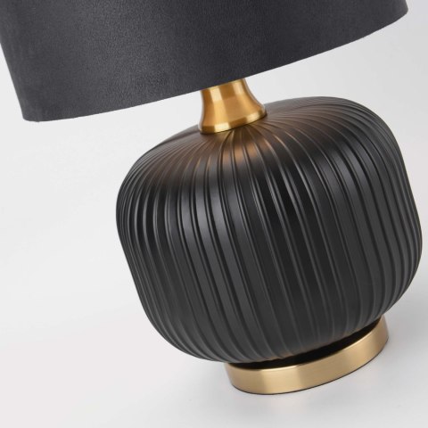 Light Prestige Lampa stołowa Tamiza 48 cm czarna 1xE27