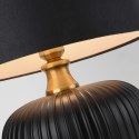 Light Prestige Lampa stołowa Tamiza 48 cm czarna 1xE27