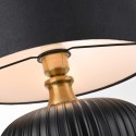 Light Prestige Lampa stołowa Tamiza 48 cm czarna 1xE27