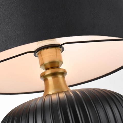 Light Prestige Lampa stołowa Tamiza 48 cm czarna 1xE27