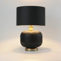 Light Prestige Lampa stołowa Tamiza 48 cm czarna 1xE27