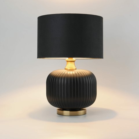 Light Prestige Lampa stołowa Tamiza 48 cm czarna 1xE27