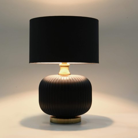 Light Prestige Lampa stołowa Tamiza 48 cm czarna 1xE27