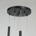Light Prestige Lampa wisząca Lungo 7 czarna 7xG9