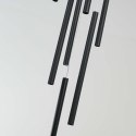 Light Prestige Lampa wisząca Lungo 7 czarna 7xG9