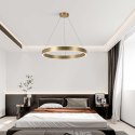 Light Prestige Lampa wisząca Midway Triangle złota LED 3000K