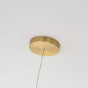 Light Prestige Lampa wisząca Midway złota duża LED 3000K