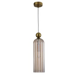 Light Prestige Piega 1 wisząca duża Bursztynowa