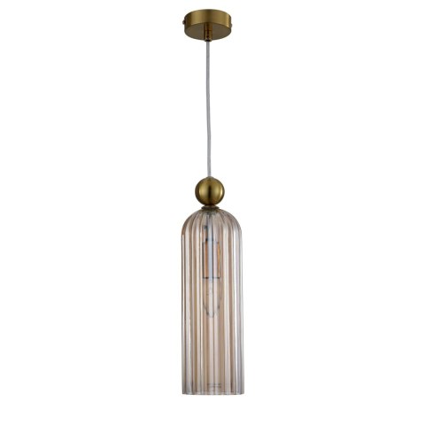 Light Prestige Piega 1 wisząca duża Bursztynowa