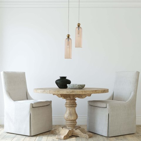 Light Prestige Piega 1 wisząca duża Bursztynowa