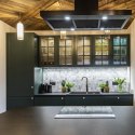 Light Prestige Piega 1 wisząca duża Bursztynowa