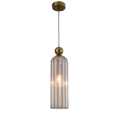 Light Prestige Piega 1 wisząca duża Bursztynowa