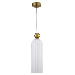 Light Prestige Lampa wisząca Piega 1 biała 1xE14