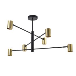 Light Prestige Lampa wisząca Snow 6 złota 6xGU10
