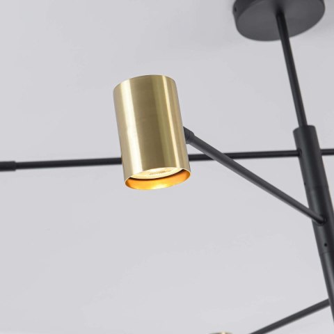 Light Prestige Lampa wisząca Snow 6 złota 6xGU10