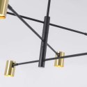 Light Prestige Lampa wisząca Snow 6 złota 6xGU10