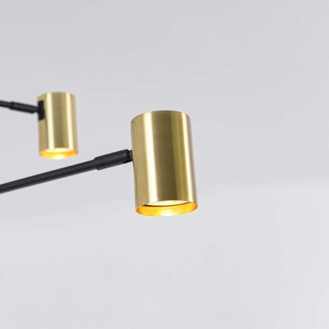 Light Prestige Lampa wisząca Snow 6 złota 6xGU10