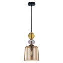 Light Prestige Lampa wisząca Tropea bursztynowa 1xE27