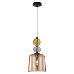 Light Prestige Lampa wisząca Tropea bursztynowa 1xE27