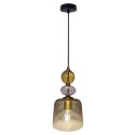Light Prestige Lampa wisząca Tropea bursztynowa 1xE27