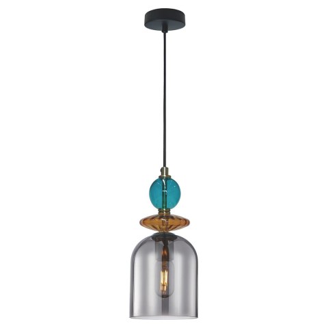 Light Prestige Lampa wisząca Tropea dymna 1xE27