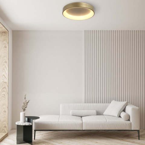 Light Prestige Plafon Georgia 60 cm złoty LED CCT