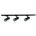 Light Prestige Zestaw oświetlenia szynowego Ice SET 1F czarny 3xGU10