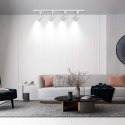 Light Prestige Zestaw oświetlenia szynowego Snow SET 3F biały 4xGU10
