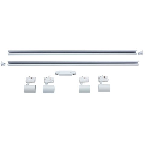 Light Prestige Zestaw oświetlenia szynowego Snow SET 3F biały 4xGU10