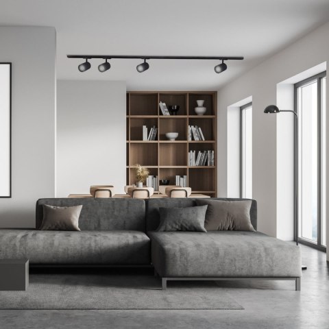 Light Prestige Zestaw oświetlenia szynowego Tokio SET 1F czarny 4xGU10