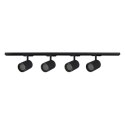 Light Prestige Zestaw oświetlenia szynowego Tokio SET 1F czarny 4xGU10