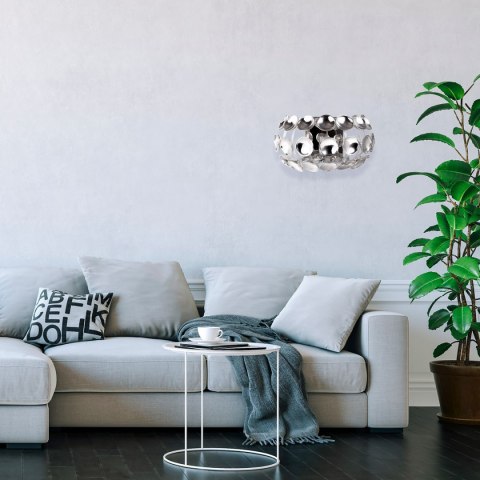 Light Prestige Kinkiet Ferrara srebrny 1xE14