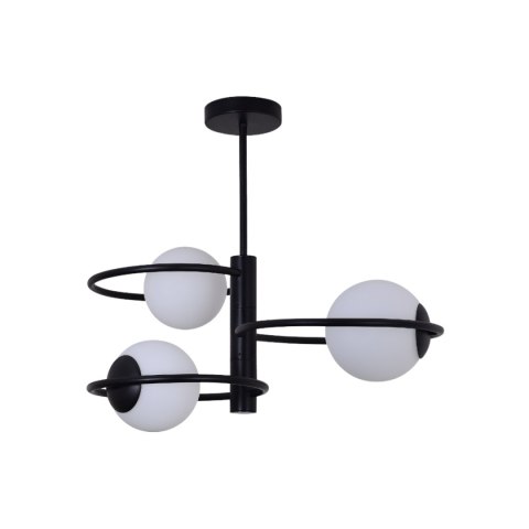 Light Prestige Plafon Dorado ring czarna 3x E14