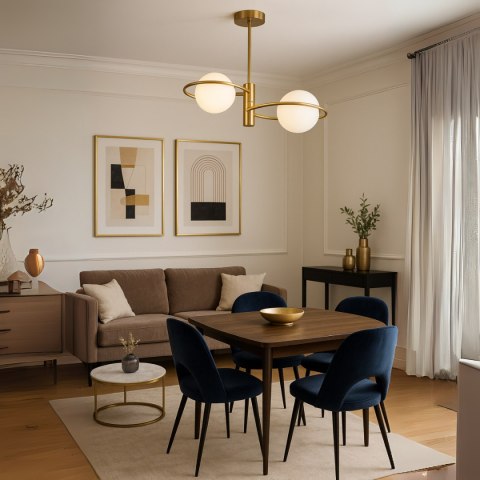 Light Prestige Plafon Dorado ring złota 2 x E14