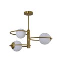 Light Prestige Plafon Dorado ring złota 3 x E14