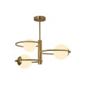 Light Prestige Plafon Dorado ring złota 3 x E14