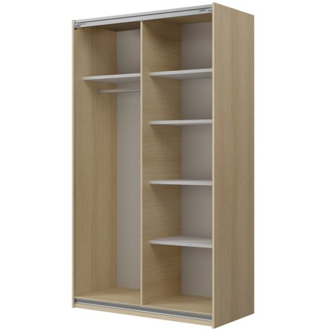 Szafa przesuwna 120 UBEC 64 dąb lindberg