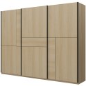 Szafa przesuwna 270 UBEC 69 dąb lindberg