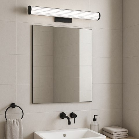 Light Prestige Kinkiet Vena 60 cm czarna LED CCT