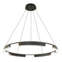 Light Prestige Lampa wisząca Tura 60 cm czarna LED CCT