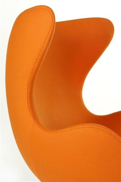 Fotel Jajo pomarańczowy kaszmir 11