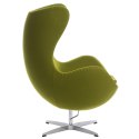 Fotel Jajo kaszmir zielony jasny 40