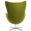 Fotel Jajo kaszmir zielony jasny 40
