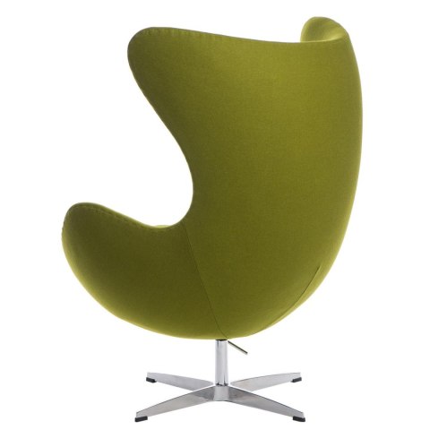 Fotel Jajo kaszmir zielony jasny 40