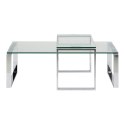 Zestaw 2 stolików kawowych Katrine trans